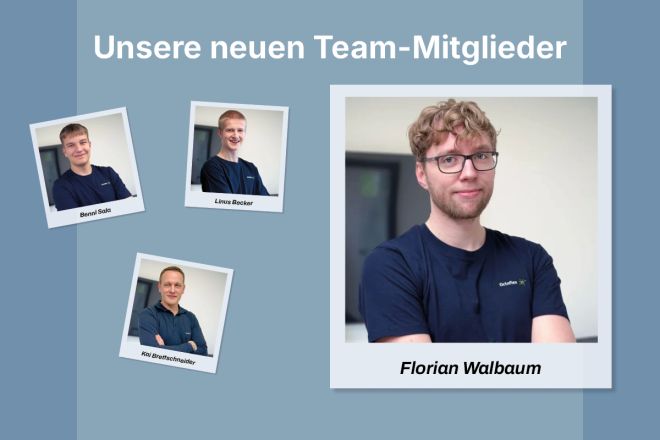 Neues Team-Mitglied Florian